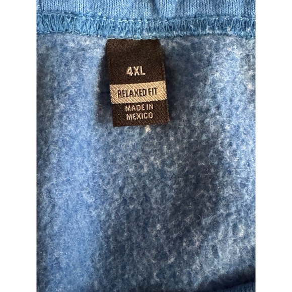 Carhartt Sweat Shorts 4XL Relaxed Fit Blue Logo Patch Cotton Blend Mens - Picture 7 of 14